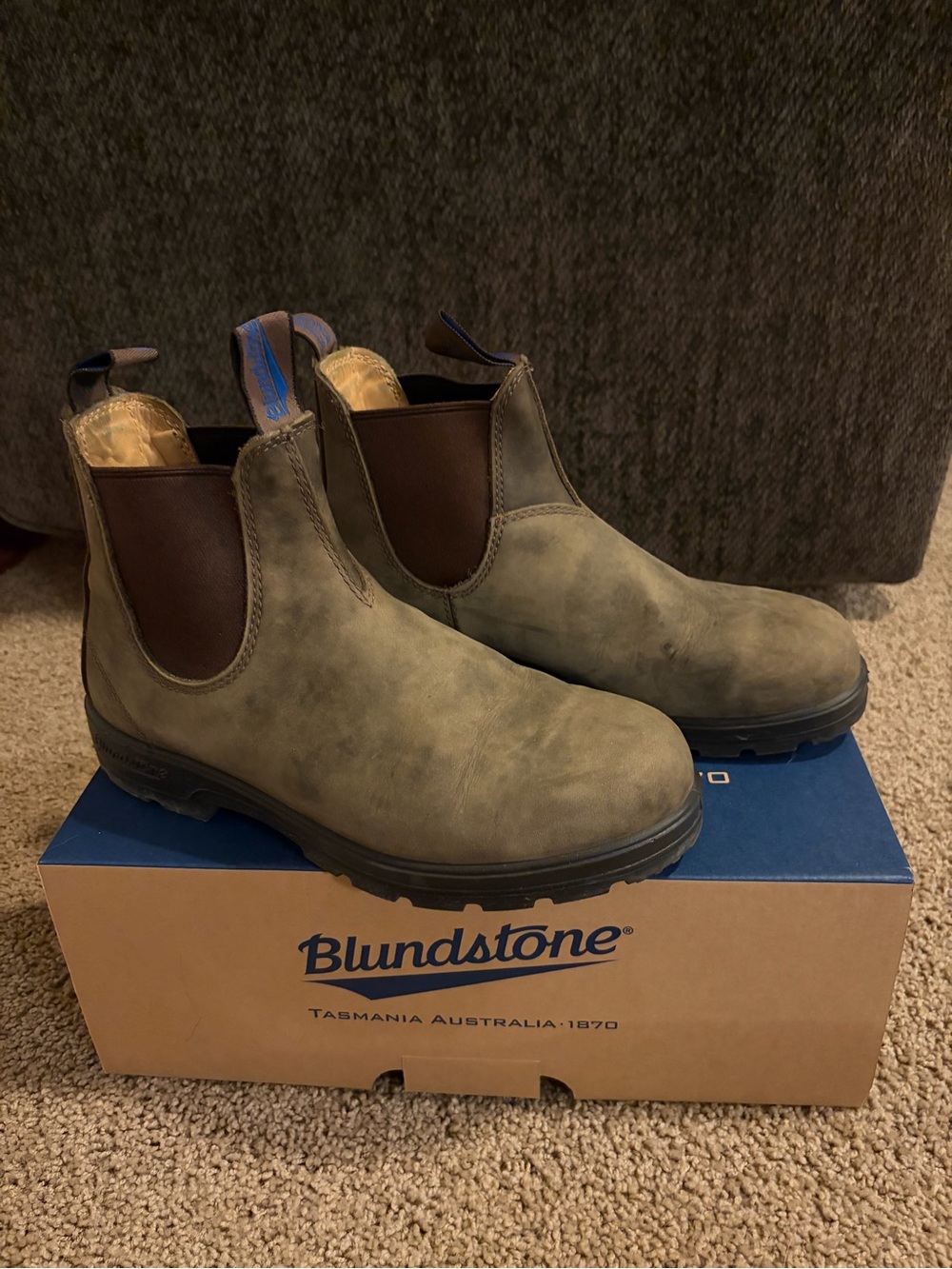 Waterproof Blundstone Thermal Rustic Chelsea Boots